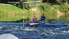 Koiva jõgi (Gauja). Tehiskärestik Valmieras